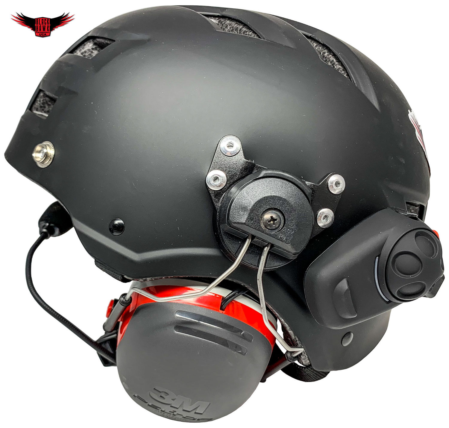 BlackHawk Deluxe Bluetooth Paramotor Radio Helmet